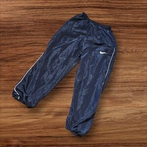 Nike Y2K Navy Blue Wind Track Pants